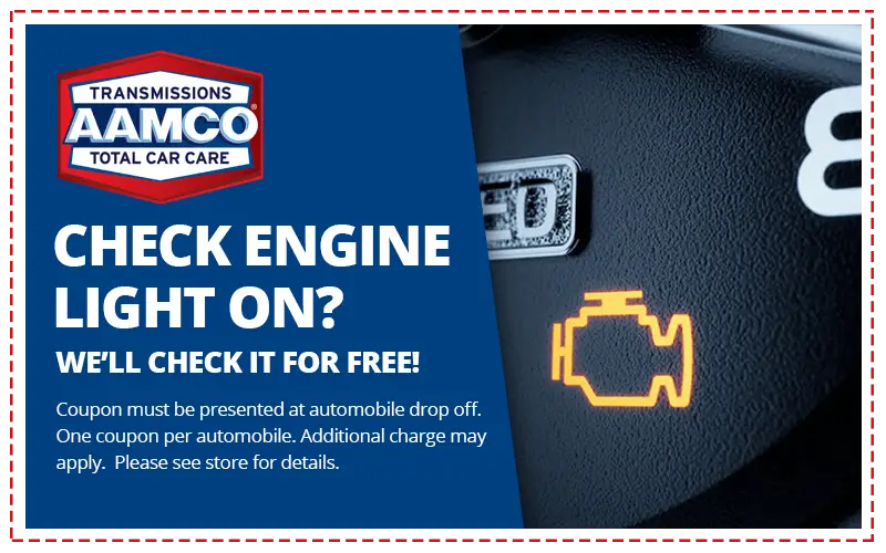 Transmission service special at AAMCO 103rd Street Jacksonville